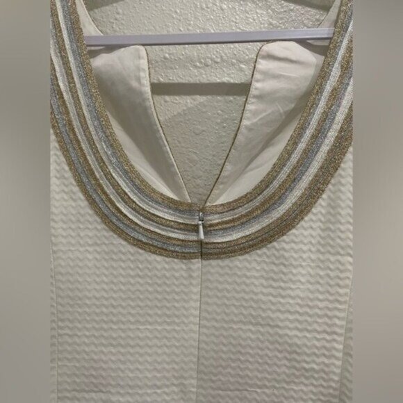 Lilly Pulitzer Embroidered Valli Dress Feminine Resort White Preppy Club Party - Picture 11 of 11